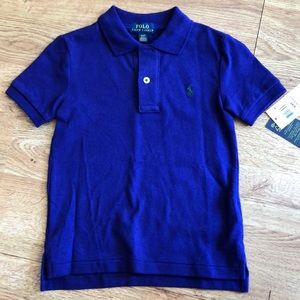 NWT purple polo